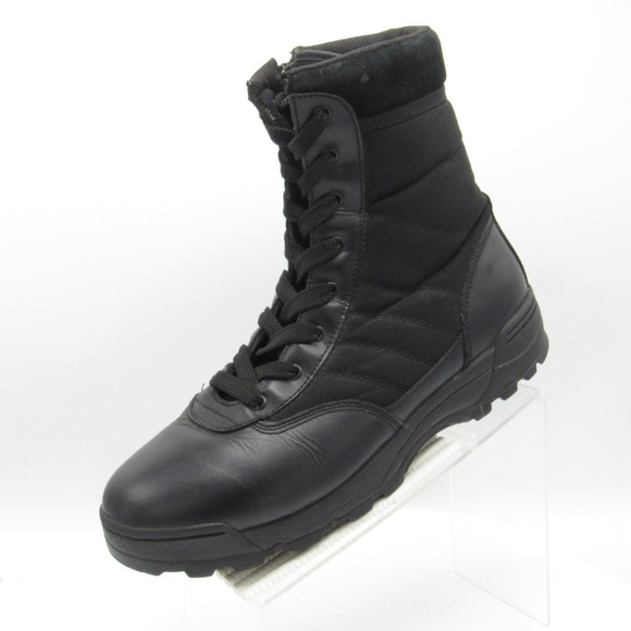 Original SWAT Sz 14 Black Combat Boots Mens R4 D5